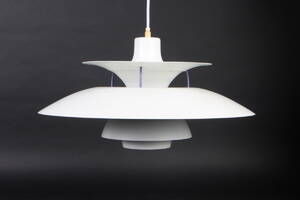 Poul Henningsen. PH5 pendel, hvid.