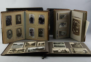 Fotoalbum, fem st. 181900-tal. 5