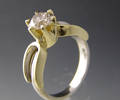 Solitaire ring ca. 1.26 ct. Denne auktion er annulleret - se nu vare 1951362
