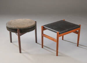 Spøttrup Møbelfabrik. To skamler af teak 2