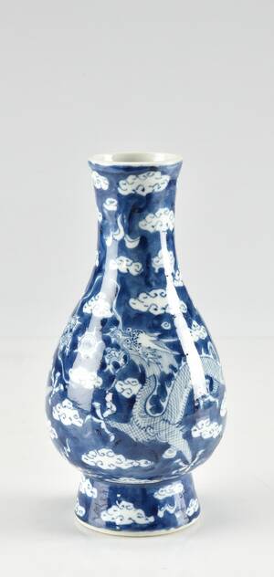 Vas, Kina, 1800-1900-tal