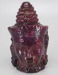 BUDDHAFIGUR TIDIGT 1900-TAL ELLER ÄLDRE HÖJD 37 CM