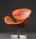 Arne Jacobsen. Svanen. Lænestol, model 3322 