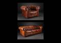 Chesterfield stil. Tre pers. sofa samt lænestol 2 Denne vare er sat til omsalg under nyt varenummer 4425466