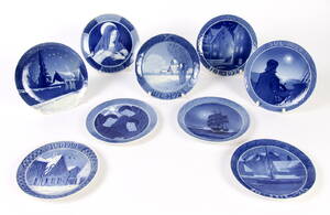Royal CopenhagenBing  Grøndahl juleplatter fra 1908, 1920-1927 9