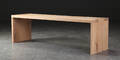 PremiumOak. Dansk produceret bænk af massivt Invisible behandlet og olieret egetræ, L. 150 cm