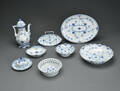 Royal Copenhagen. Samling musselmalet hel- og halvblonde 8
