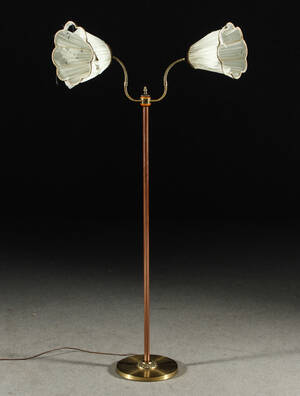 Golvlampa, 1900-talets mitt