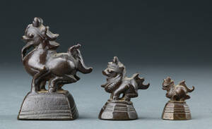 Opium vægte. Burma, 1800-tallet 3