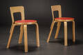 Alvar Aalto. Par stole af formbøjet birketræ 2