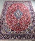 Handknuten orientalisk matta, Persisk Kashan 395 x 280 cm.