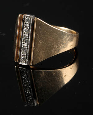 Bræmer-jensen diamantring 0.20 ct.