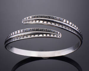 David Andersen. Armring af sterling sølv