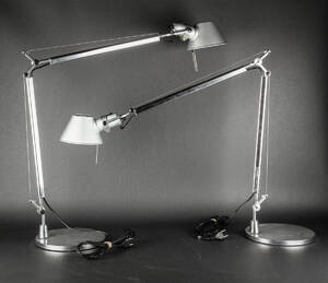 Michele De Lucchi  Giancarlo Fassina. Par Tolomeo arkitektlamper fra Artemide 2 Denne vare er sat til omsalg under nyt varenummer 4839931