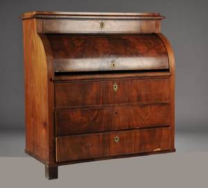 Christian VIII chatol af mahogni, 1800tallet