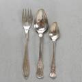 BESTICK, 3 delar, silver
