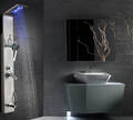 Brusepanel med massage, LED lys