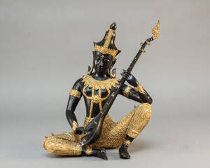 Thailandsk tempelmusiker