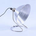 BORDSLAMPA, metall, 1970-tal.