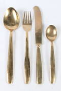 Bestik af bronze mknive 72