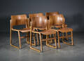David Rowland, fem stabelbare stole model 404 5 