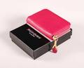 Yves Saint Laurent, møntpung, pink skind Denne vare er sat til omsalg under nyt varenummer 4439149