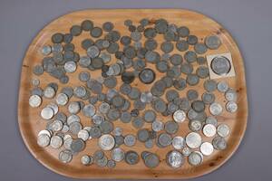 Svenska silvermynt, 1143 gram