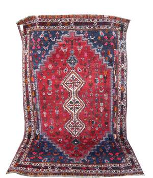 Handknuten matta, orientalisk