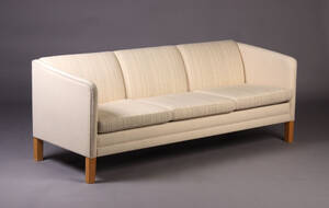 Erik Jørgensen, tilskrevet. Tre-pers. sofa, savak