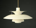 Poul Henningsen for Louis Poulsen. PH5 pendel, hvidlakeret 
