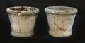 Trädgårdsurnor ett par, 1900-tal