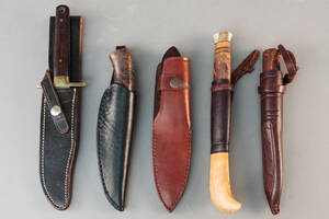 Fem knive 5 Denne vare er sat til omsalg under nyt varenummer 4039752