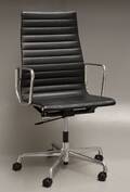 Charles Eames. Kontorstol, Model EA-119 Full Leather   Denne vare er sat til omsalg under nyt varenummer 4874252