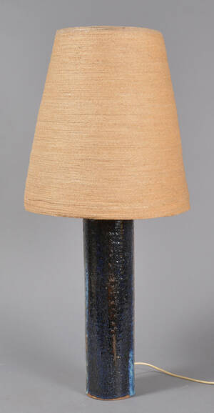 Bordlampe, stentøj, 1900-tallets 2. halvdel Denne vare er sat til omsalg under nyt varenummer 4272002