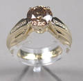 Brillant- og diamantring - Ca. 1.80 ct.