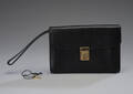 Lancel, clutch af sort læder 