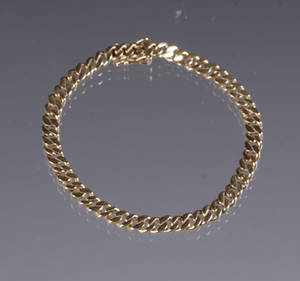 Armbånd 14 kt. guld, 14 gram