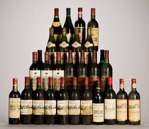 Vinsamling af diverse rødvine 28
