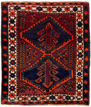 Persisk Bakhtiari tæppe, 170X150 cm.