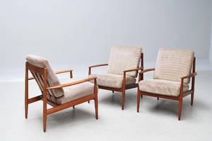 Grete Jalk 1920-2005. Sæt på tre hvilestole 3