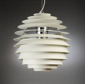 Poul Henningsen. Pendel model KuglenLouvre, Ø 60 cm Denne vare er sat til omsalg under nyt varenummer 4594901