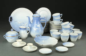 Bing  Grøndahl. Måge kaffeservice af porcelæn 48