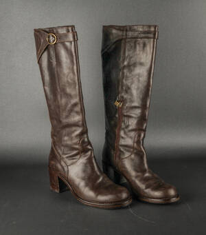 OI.  Mirror  par læderstøvler 38 12 2 Denne vare er sat til omsalg under nyt varenummer 4844220