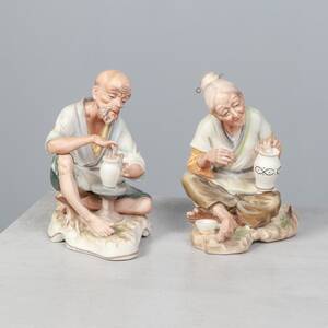 FIGURINER, 2 st, keramik