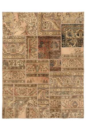 Patchwork tæppe 225 x 174 cm Denne vare er sat til omsalg under nyt varenummer 4521105