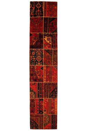 Patchwork løber 410 x 85 cm