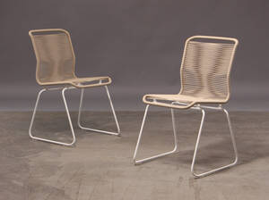 Verner Panton. To Stole model VP ONE.2 Denne vare er sat til omsalg under nyt varenummer 4429819