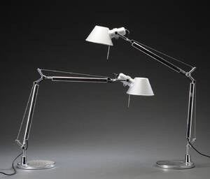 Michele De Lucchi  Giancarlo Fassina. Sæt Tolomeo  arkitektlamper Artemide. 2 