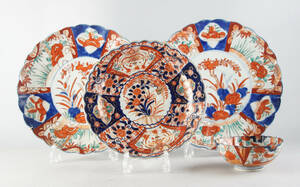 Japan imari, 1800-tal 4 delar. 4