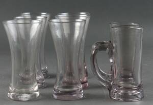 Samling ældre porterglas 1800 tallet  8